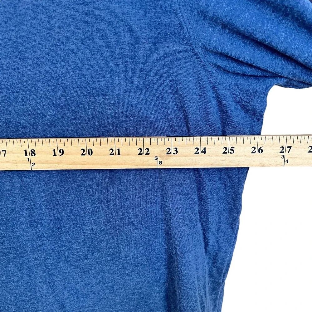 Eddie Bauer Long Sleeve Tshirt Adult XXL Blue Active Camping Fishing Workout